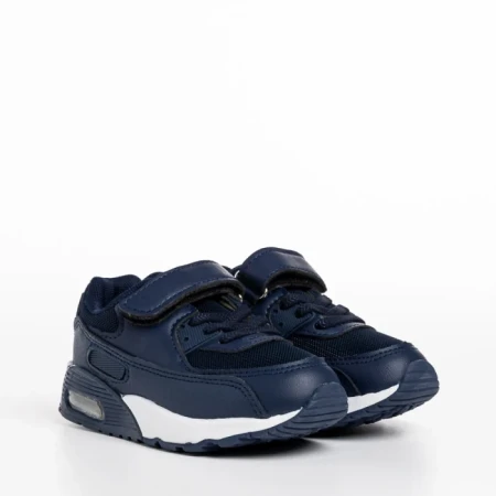 Pantofi sport copii albastri din material textil Reyn