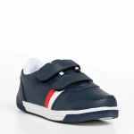 Pantofi sport copii albastri din piele ecologica Buddy