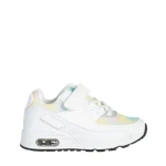Pantofi sport copii albi din material textil Irie