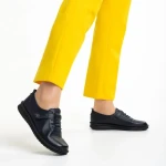 Pantofi dama albastri din piele ecologica Asmara