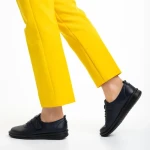 Pantofi dama albastri din piele ecologica Asmara