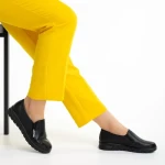 Pantofi dama negri din piele ecologica Coco