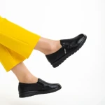 Pantofi dama negri din piele ecologica Coco