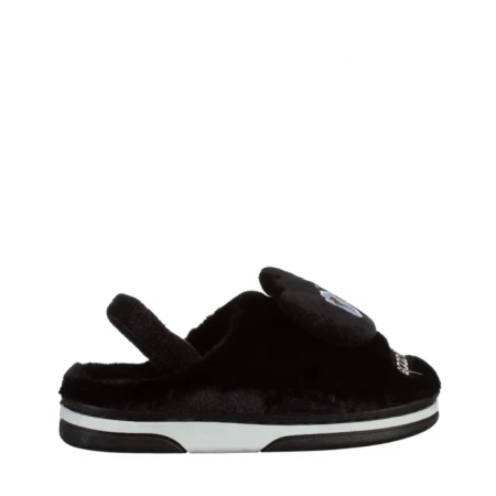 Papuci copii negri din material textil Ronnie