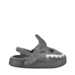 Papuci copii gri din material textil Vanden