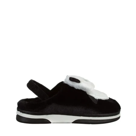 Papuci copii negri din material textil Pierre