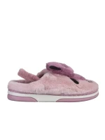 Papuci copii mov din material textil Pierre