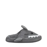 Papuci copii gri din material textil Vanden