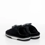 Papuci copii negri din material textil Sivan