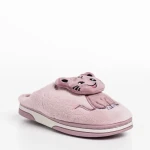Papuci copii mov din material textil Sivan