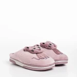 Papuci copii mov din material textil Sivan