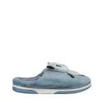 Papuci copii gri din material textil Pierre