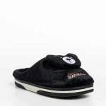 Papuci copii negri din material textil Ronnie