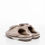 Papuci copii bej din material textil Ronnie