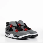 Pantofi sport barbati gri din piele ecologica Abramo