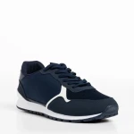 Pantofi sport barbati albastri din material textil Sandon
