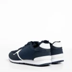 Pantofi sport barbati albastri din material textil Sandon