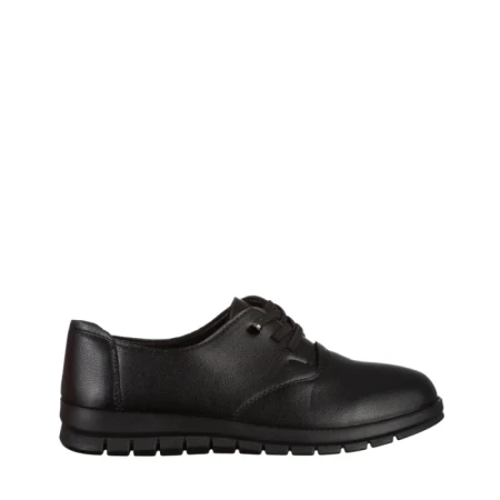 Pantofi dama negri din piele ecologica Cambria