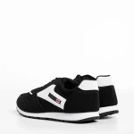 Pantofi sport barbati negri din material textil Vencil