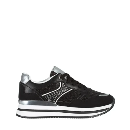 Pantofi sport dama negri din material textil Haya