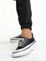 Tenisi dama negri din material textil Dariana