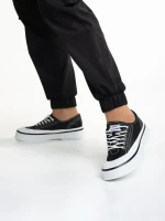 Tenisi dama negri din material textil Dariana