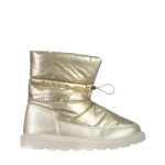 Cizme dama impermeabile aurii din material textil Dionyza