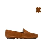 Mocasini unisex Carvela camel din piele naturala Nikolai