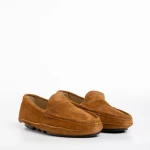 Mocasini unisex Carvela camel din piele naturala Nikolai