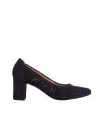 Pantofi dama Marco albastri din piele intoarsa Gitta