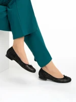 Balerini dama Marco negri din piele naturala Nigela