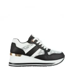 Pantofi sport dama negri din piele ecoloigca Izebel