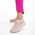 Pantofi sport dama roz din material textil Sorrel