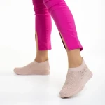Pantofi sport dama roz din material textil Sorrel