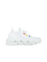 Pantofi sport dama albi din material textil Ankita