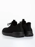 Pantofi sport barbati negri din material textil Ramiro