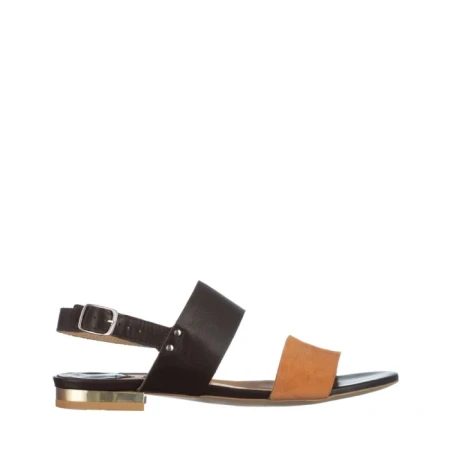 Sandale dama Marco negre din piele naturala Kinslee