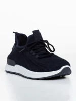 Pantofi sport barbati albastri din material textil Kaiden