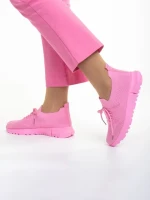 Pantofi sport dama fucsia din material textil Dasa