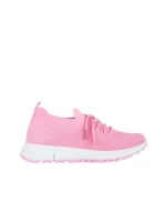 Pantofi sport dama fucsia din material textil Almas