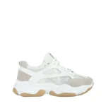 Pantofi sport dama gri cu alb din material textil Rama