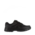 Pantofi sport barbati negri din piele ecologica si material textil Amedeo