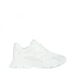Pantofi sport dama albi din material textil Wera