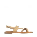 Sandale dama bej din piele ecologica Tamsin