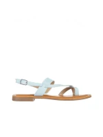 Sandale dama albastre din piele ecologica Tamsin