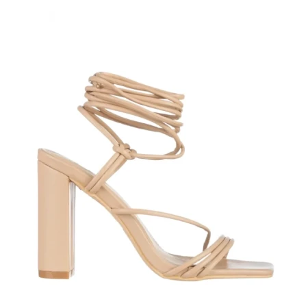 Sandale dama bej din piele ecologica Radana