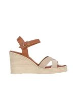 Sandale dama Girlhood bej din piele naturala Ainara