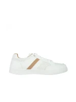 Pantofi sport barbati albi din piele ecologica Seamus