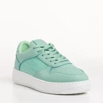 Pantofi sport dama albastri deschis din piele ecologica Birita