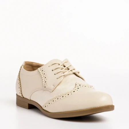 Pantofi dama bej din piele eologica Briar